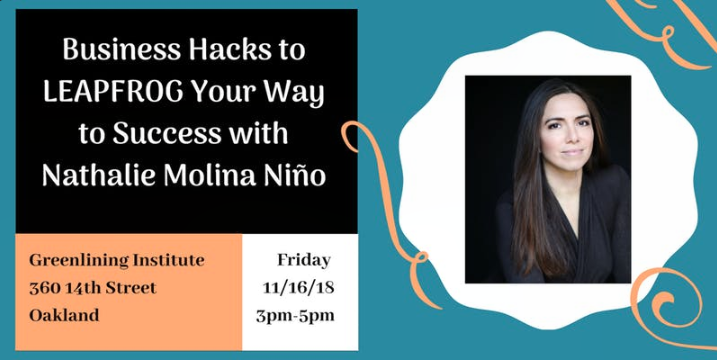 Business Hacks to LEAPFROG Your Way to Success with Nathalie Molina Niño