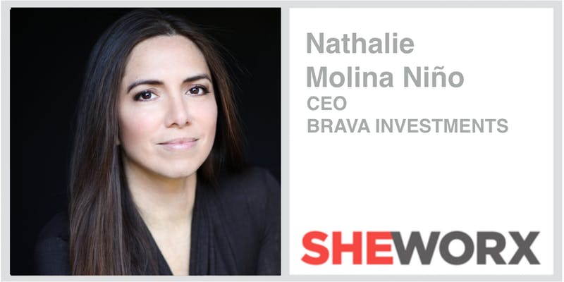 SheWorx NYC Breakfast: Nathalie Molina Niño, CEO, BRAVA Investments