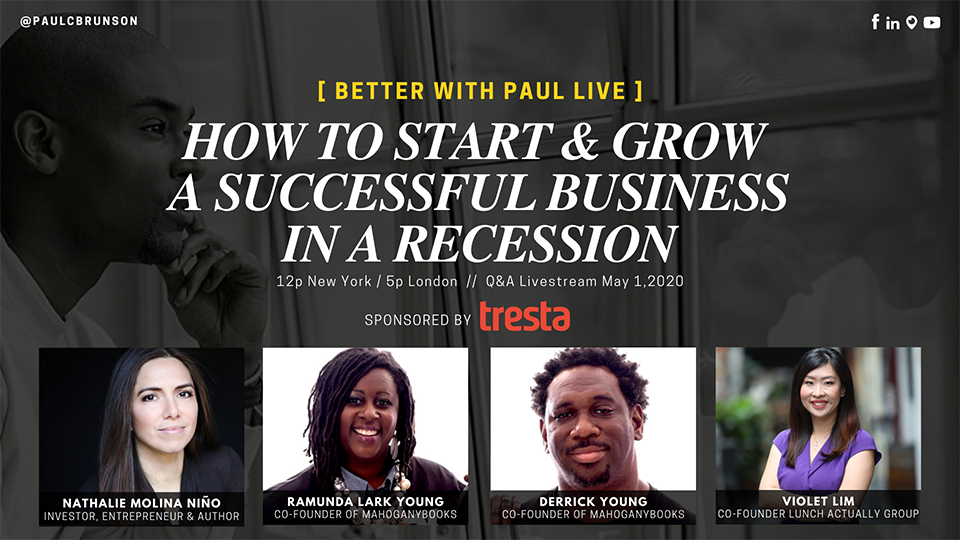 [Q&A Livestream] How To Start & Grow a Successful Business in a Recession